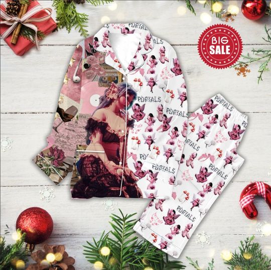 Discover Portals Tour 2023 Pajamas Set, Melanie Martinez Tour Pajamas Set, Melanie Merch