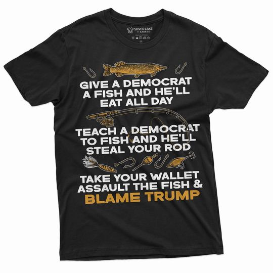 Discover Funny Political Shirt Trump 2024 Tshirt Anti Democrat shirt