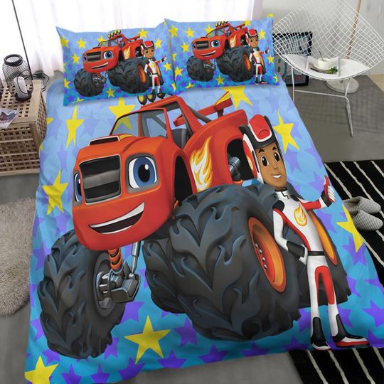 Discover Blaze And The Monater Machines Cover Bedding Set