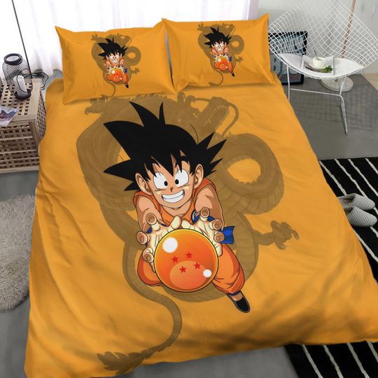 Discover Dragon Ball Z duvet cover, Anime bedding set
