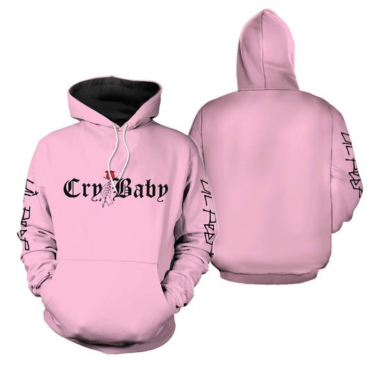 Discover Lil Peep Cry Baby Baggy Hoodie