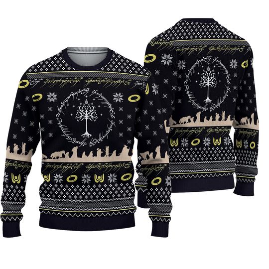Discover The LOTR Ugly Christmas Sweater