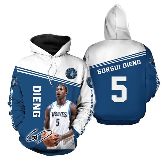 Discover Minnesota Timberwolves 3D Hoodie