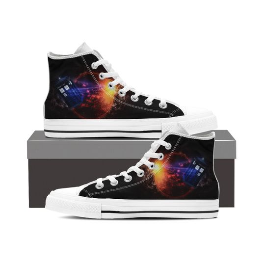 Discover Doctor Who I Tv Show I Dr Who Gift for Fans I Mens Classic Sneakers
