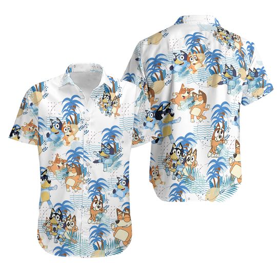 Discover BlueyDad Hawaiian Shirt