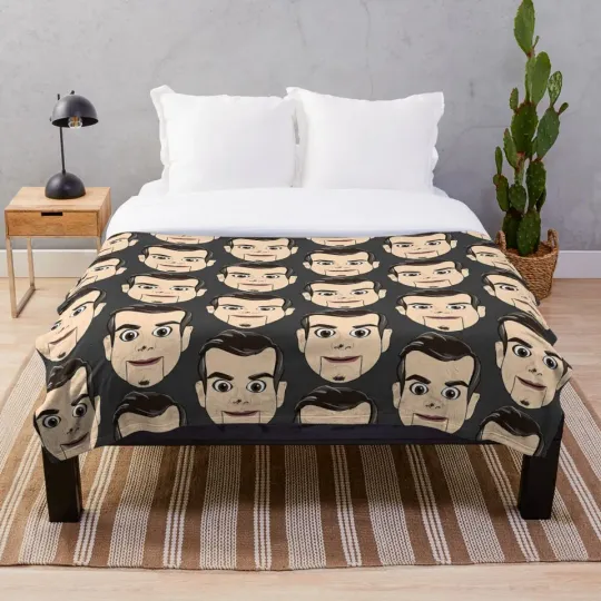 Discover Slappy Movie Throw Blanket