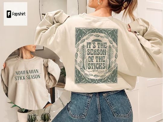 Discover It's The Season Of The Sticks 2 Sides Sweatshirt, Noah Sweatshirt