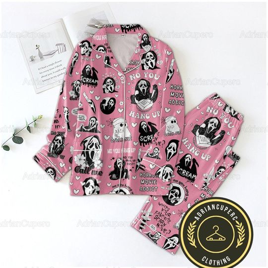 Discover Ghost Horror Pajamas Set