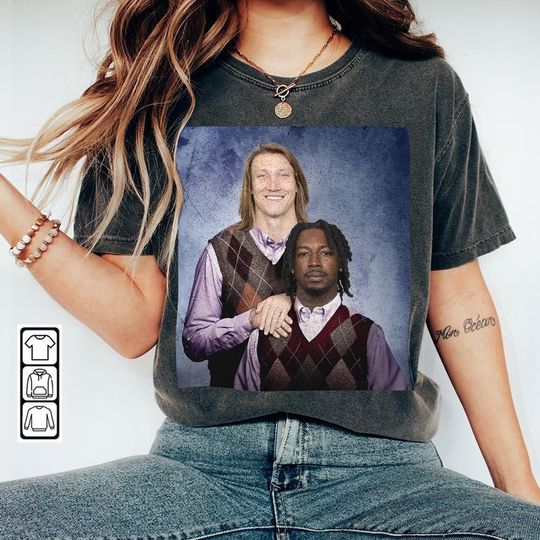 Discover Calvin Ridley Trevor Lawrence Jacksonville Football Shirt, Step Bros Funny Shirt