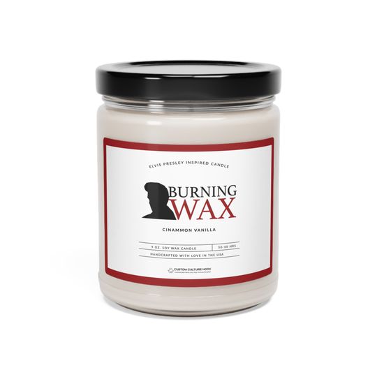 Discover Elvis Inspired Scented Soy Candle, 9oz