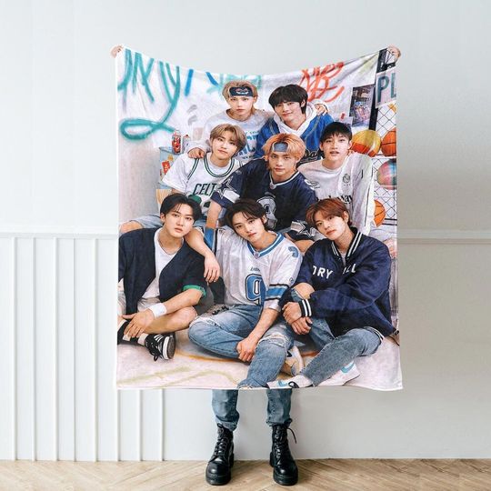 Discover Stray Kids Fleece Blanket Gift