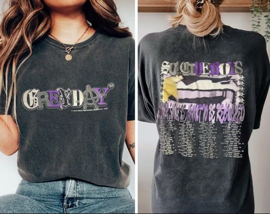 Discover Greyday Tour 2023 City Morgue TShirt, Grey Day Tour Shirt, Grey Day Concert 2023 T Shirt