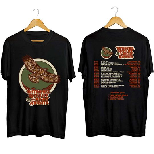 Discover Nathaniel Rateliff & The Night Sweats 2023 Tour Shirt, Nathaniel Rateliff Concert T Shirt