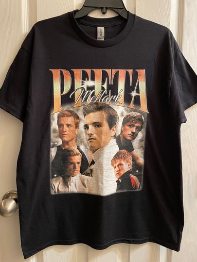 Discover Peeta Mellark Vintage Unisex Shirt, Limited Peeta Mellark Vintage T-Shirt