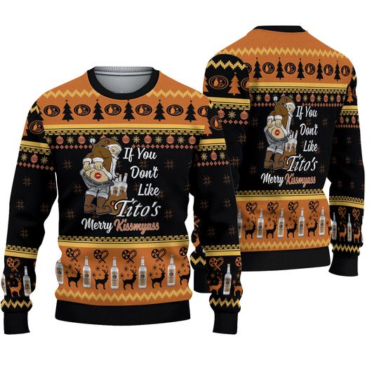 Discover Christmas Tito's Ugly Sweater, Tito Handmade Christmas Sweater