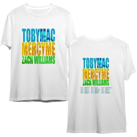 Discover Me and Zach Williams 2023 Tour Shirt
