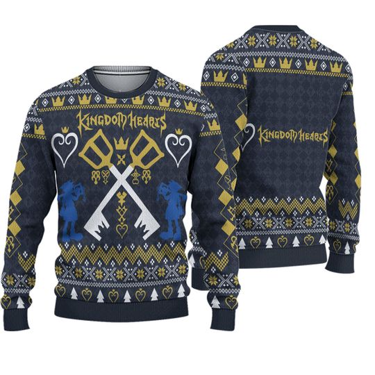 Discover Kingdom Hearts Ugly Christmas Ugly Sweater