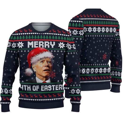 Discover Merry 4th Of Easter 3D Sweater