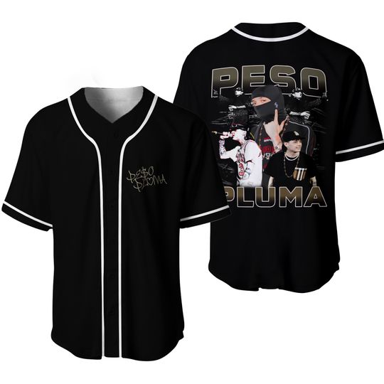 Discover Peso Pluma Music Baseball Jersey