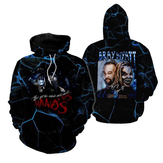 Discover RIP Bray Wyatt 3D Hoodie
