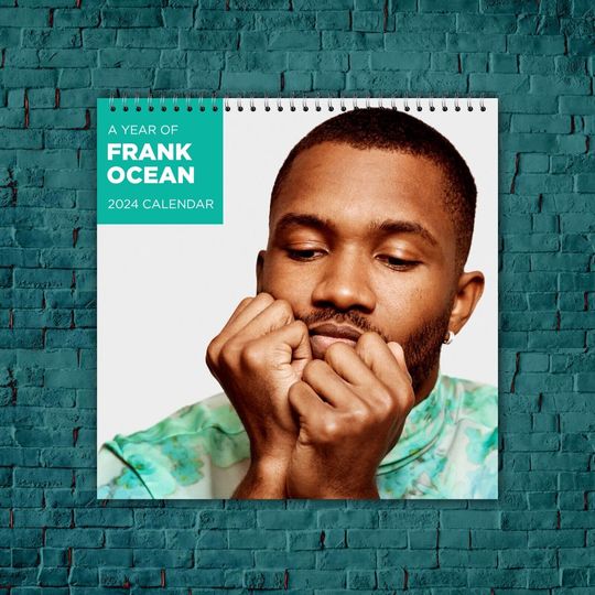 Discover Frank Ocean Calendar 2024, Celebrity Calendar, Frank Ocean 2024 Wall Calendar