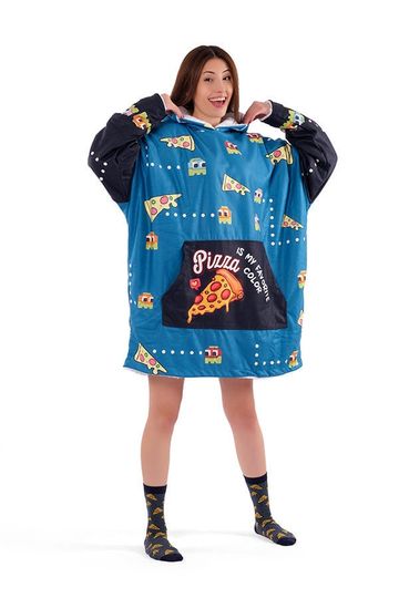 Discover Pizza Lover Wearable Blanket Hoodie, Pizza Blanket Hoodie