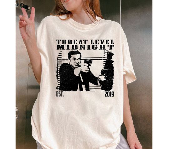 Discover Threat Level Midnight Movie Shirt, Threat Level Shirt