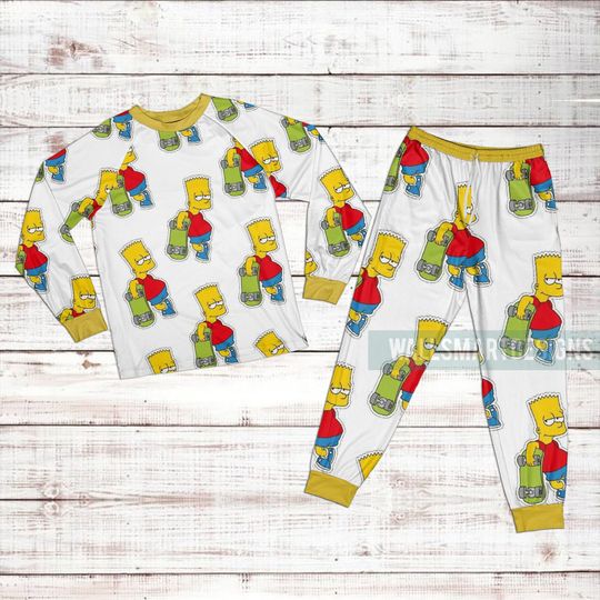 Discover The Simpson Pajama Set, Family Pajamas Set
