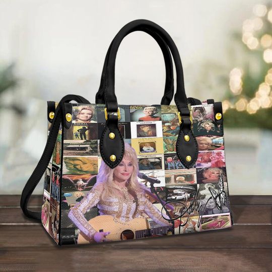 Discover Dolly Parton Leather Handbag