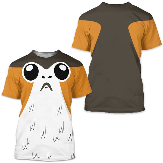 Discover Space Island Bird Running Costume Adult T-shirt