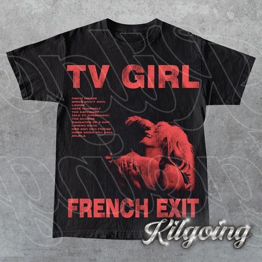 Discover TV Girl French Exit Album Vintage T-Shirt, French Exit Album