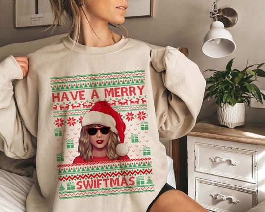 Discover Have A Merry Swiftmas Sweatshirt ,Tay-lor Family Shirt Gift TS Fan