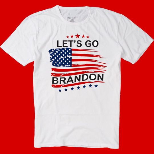 Discover Let's Go Brandon Joe Biden T shirt Trump2024 Political Funny Humor Shirts