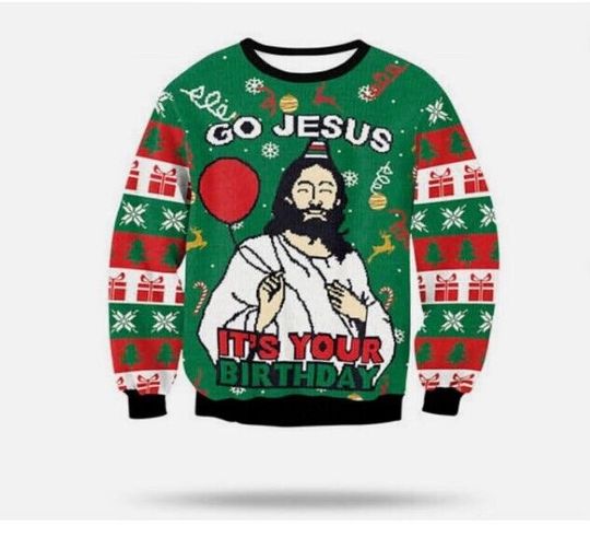 Discover Jesus Christmas Sweater