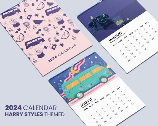 Discover Harry 2024 Calendar Printable, wall calendar Harry 2024