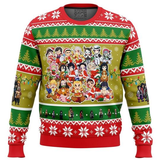 Discover Christmas Demon Squad Ugly Sweater Gift