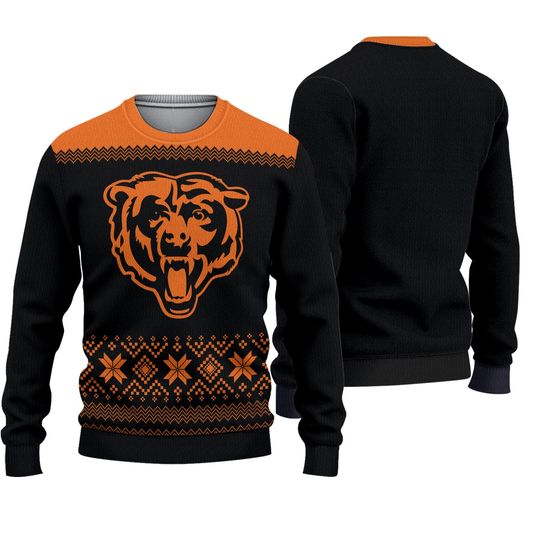 Discover Chicago Bears Football Christmas Ugly Sweater