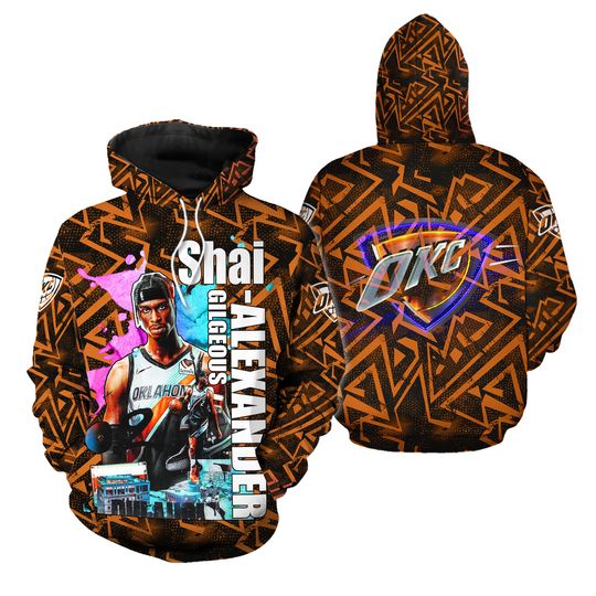 Discover Shai Gilgeous-Alexander 3D Hoodie