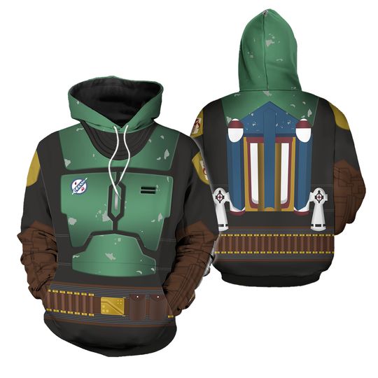 Discover The Book Of Boba Fett 3D All Over Printed Hoodie