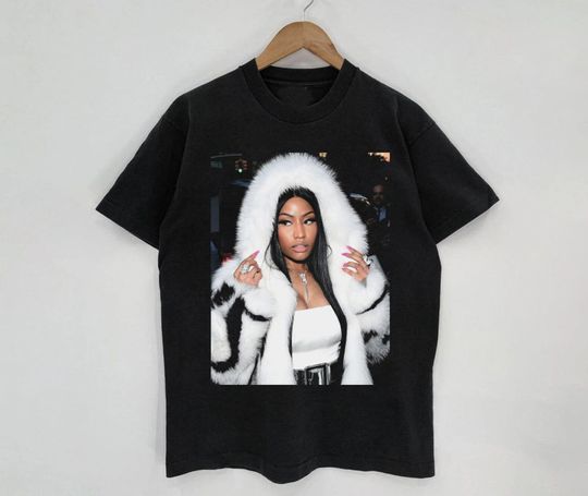 Discover Nicki Unisex Black Shirt, Nicki Bootleg Inspired Tee