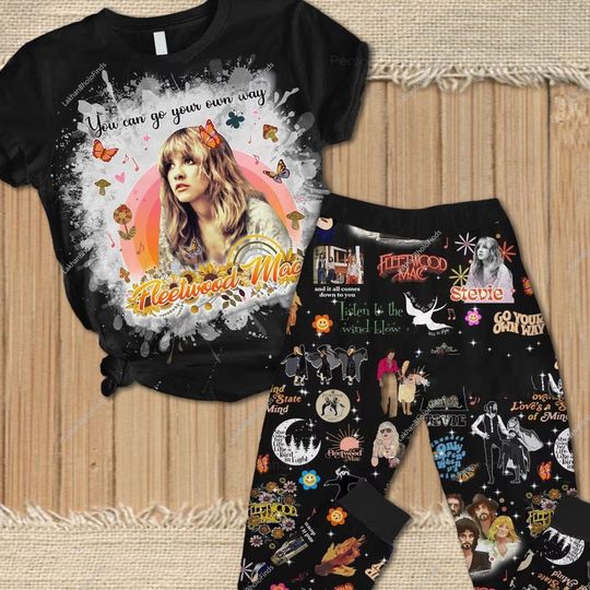 Discover Christmas Stevie Nicks Pajama Set - Fan Edition for Holiday Gifting