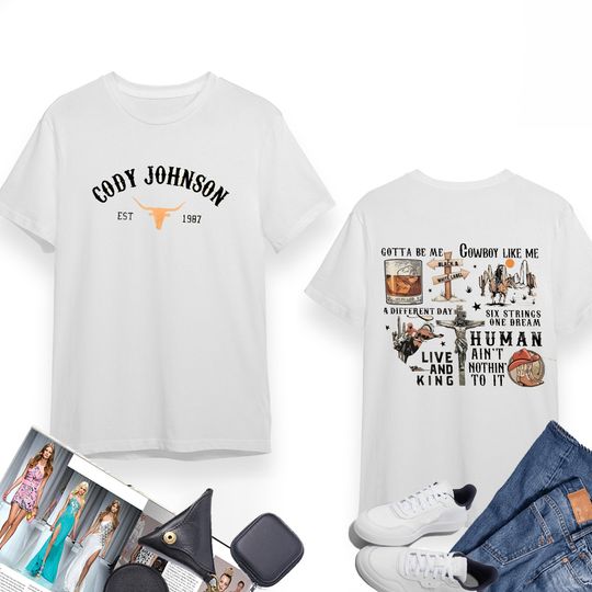 Discover Cody Johnsonn The Leather Tour 2024 Shirt, Cody Johnsonn Concert 2024 Shirt