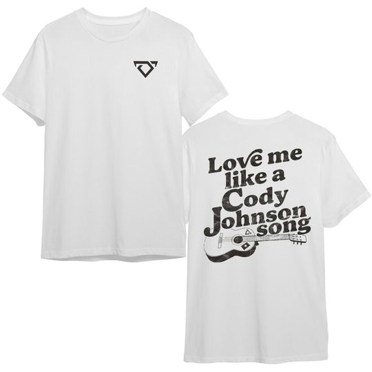 Discover Cody Johnsonn The Leather Tour 2024 Shirt, Love Me Like A Cody Johnsonn Song Merch
