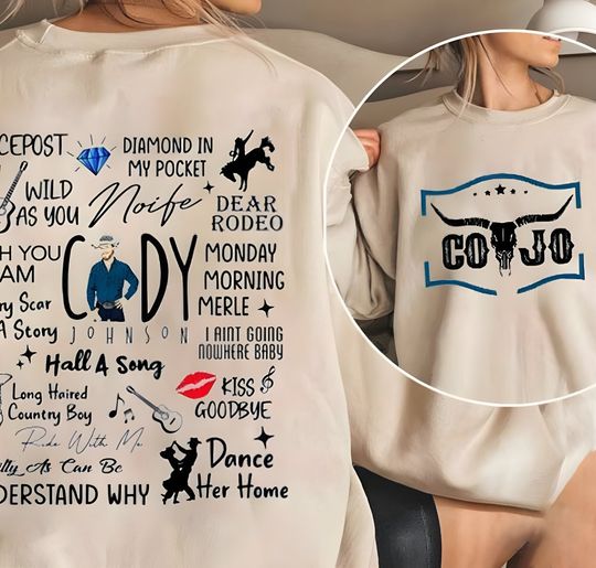 Discover Cody Johnsonn Country Music Shirt, The Leather New Album 2024 Shirt