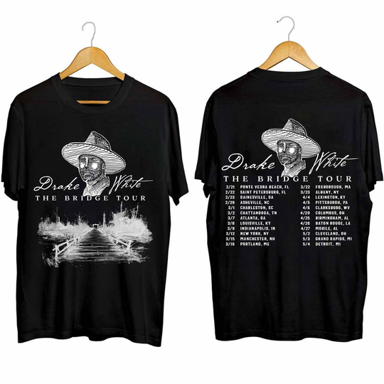 Discover Drake White 2024 The Bridge Tour T-Shirt