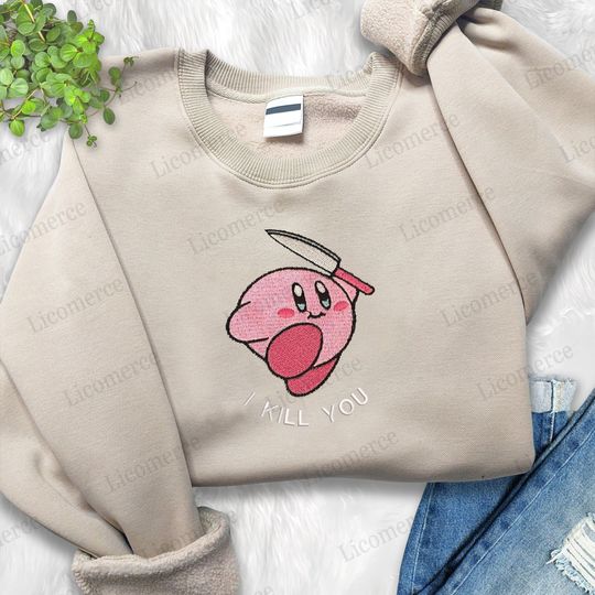 Discover Kirby I Kill You Sweatshirt