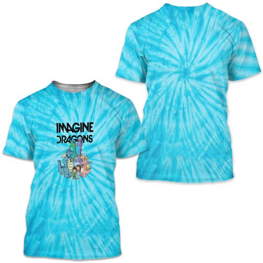 Discover Dragon Tales Imagine Dragon Tie Dye T Shirts