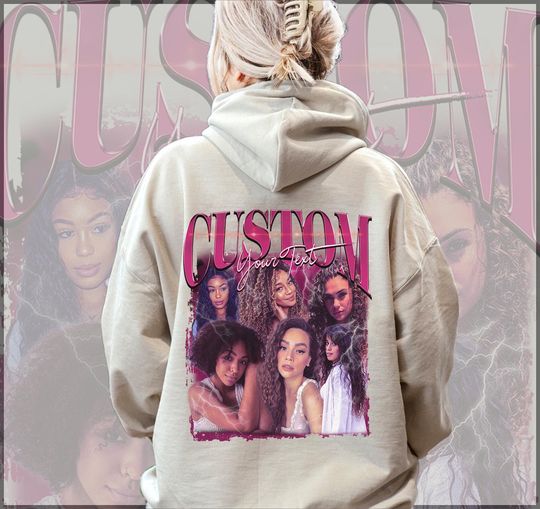 Discover Customize Text Bootleg Idea Hoodie, Custom Photo Shirt, CUSTOM Your Own Bootleg