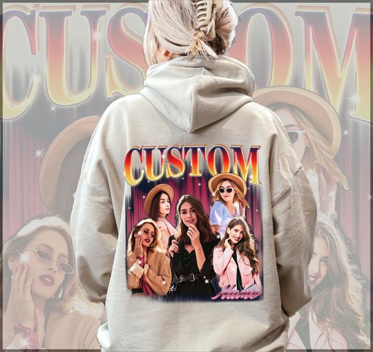 Discover Customize Text Bootleg Idea Hoodie, CUSTOM Your Own Bootleg
