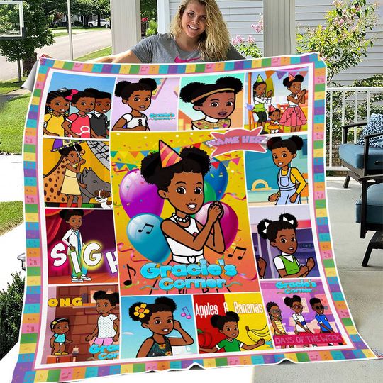 Discover Personalized Gracies Corner Fleece Blanket